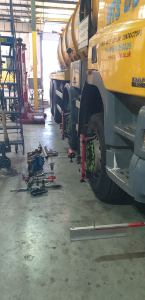 totally tracking laser wheel alignment